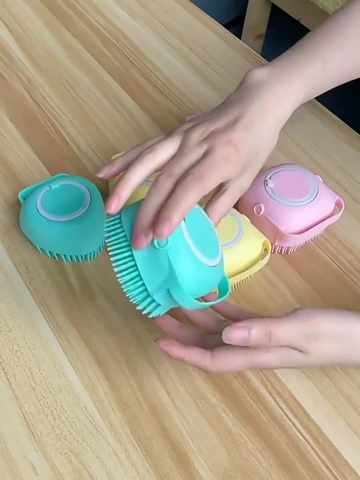 2pcs Silicone Sponge For Bath