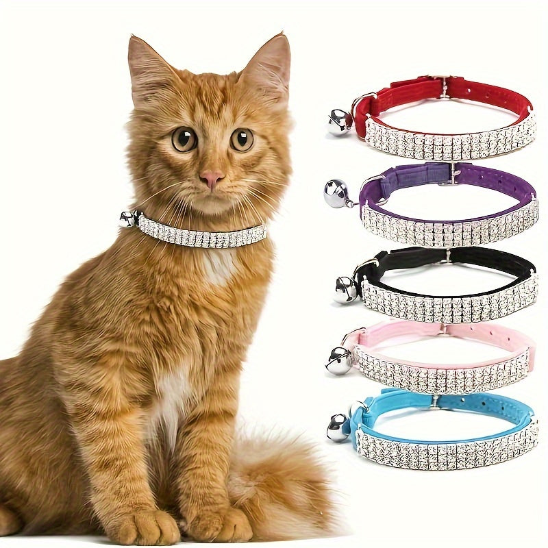 Soft Velvet Cat Collar