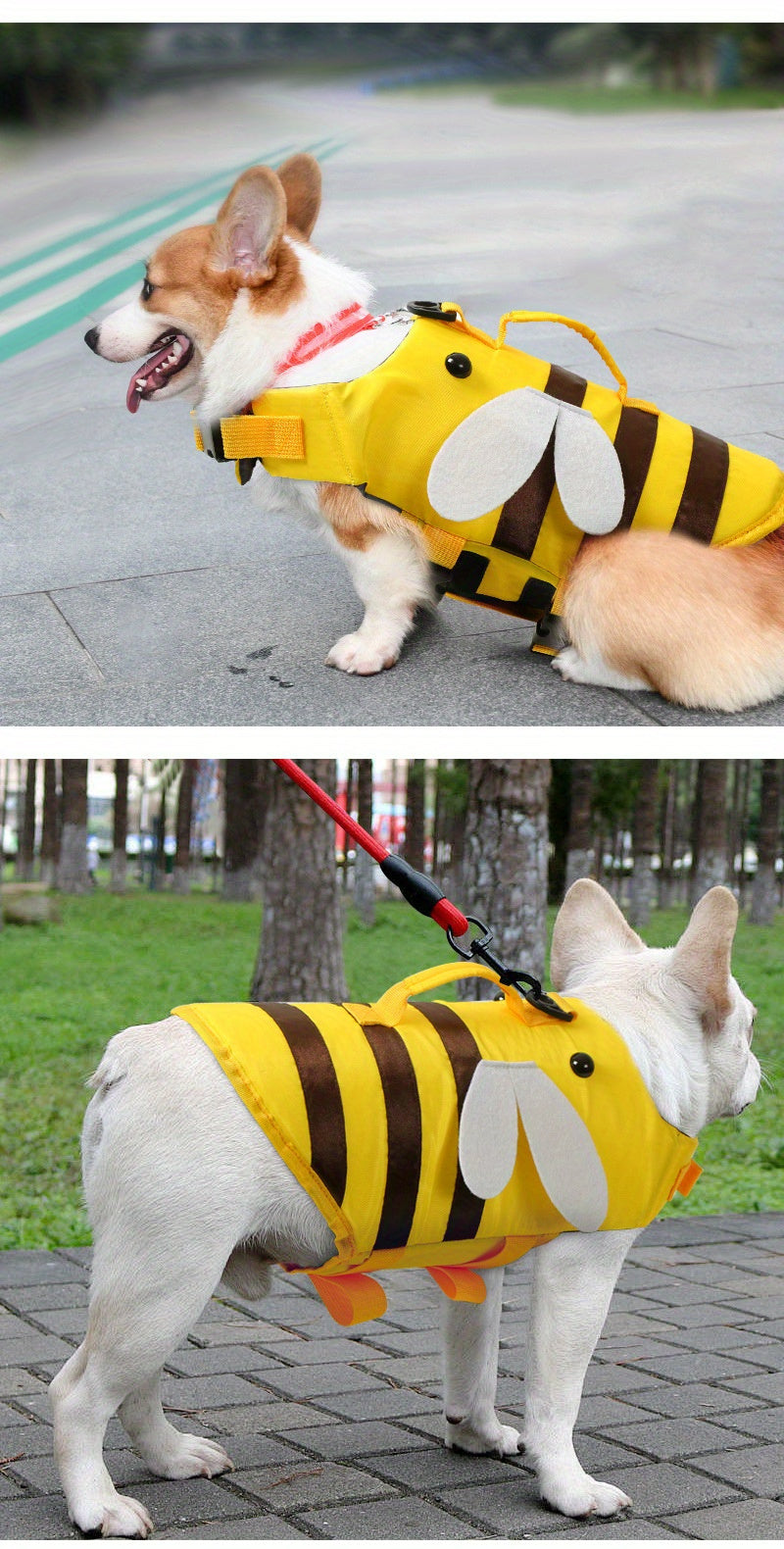Summer pet life vest