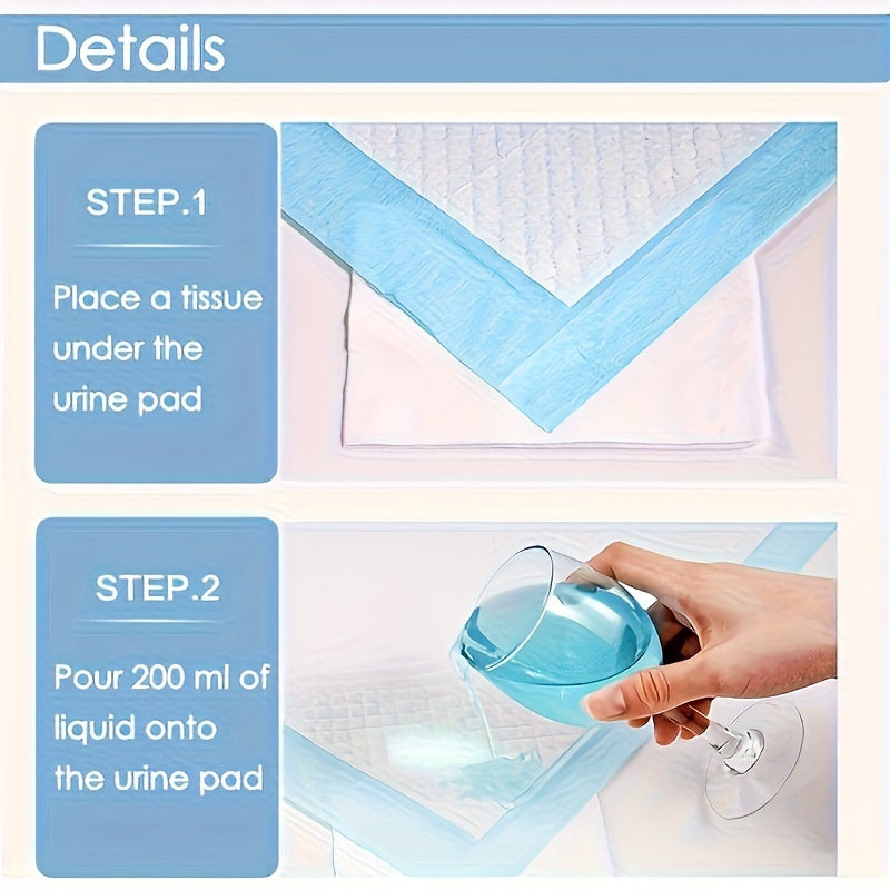 100pcs 12.99inch*17.72inch Disposable Absorbent Dog Training Pads