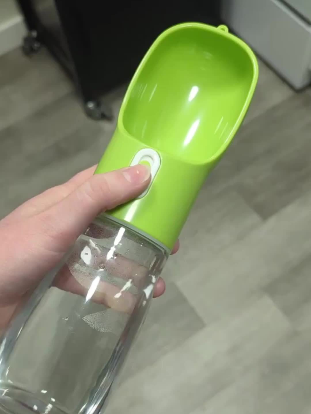 [Leakproof] Portable Dog Water Bottle | Leakproof | Pet Drinking Bottle with Bowl | Travel and Outdoor Activities