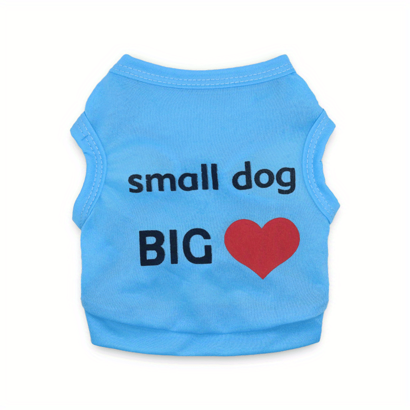 1pc Cute U.S.A Flag Graphic Pet Sleeveless Tee For Dog Summer Clothes