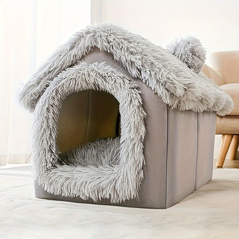 1pc Cozy Pet House Bed