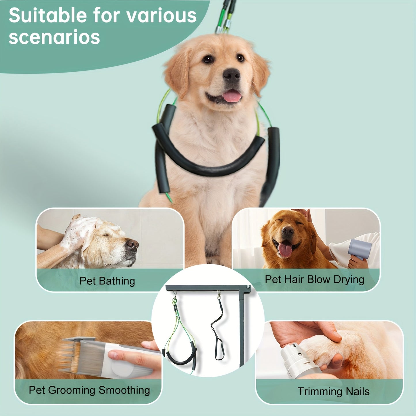 35" Adjustable Pet Grooming Arm