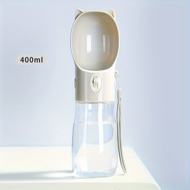 [Leakproof] Portable Dog Water Bottle | Leakproof | Pet Drinking Bottle with Bowl | Travel and Outdoor Activities