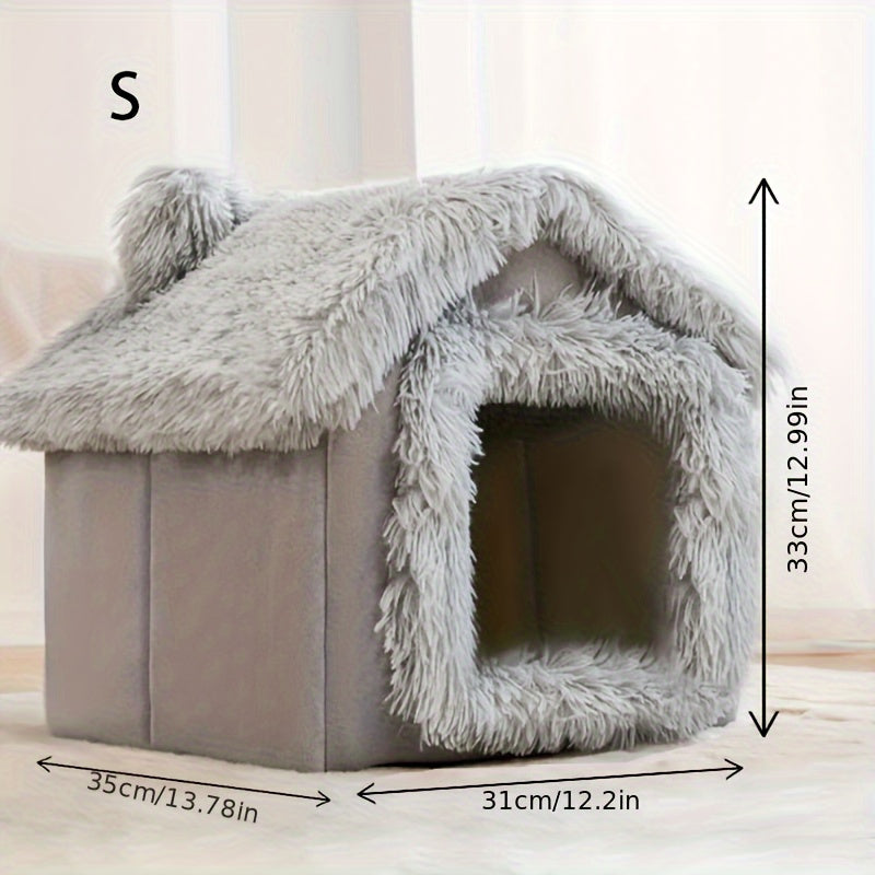 1pc Cozy Pet House Bed
