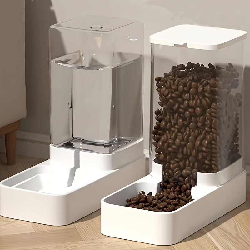 1pc/2pcs Automatic Gravity Pet Feeder