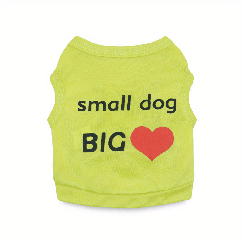 1pc Cute U.S.A Flag Graphic Pet Sleeveless Tee For Dog Summer Clothes