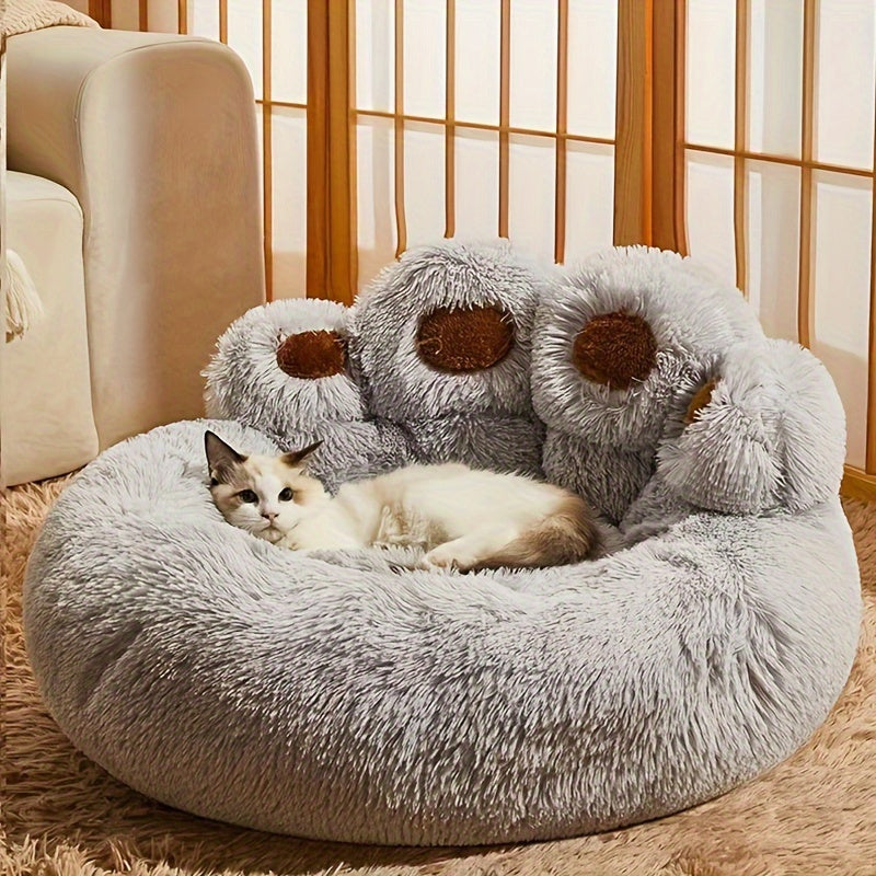 Adorable Bear Paw Dog Bed