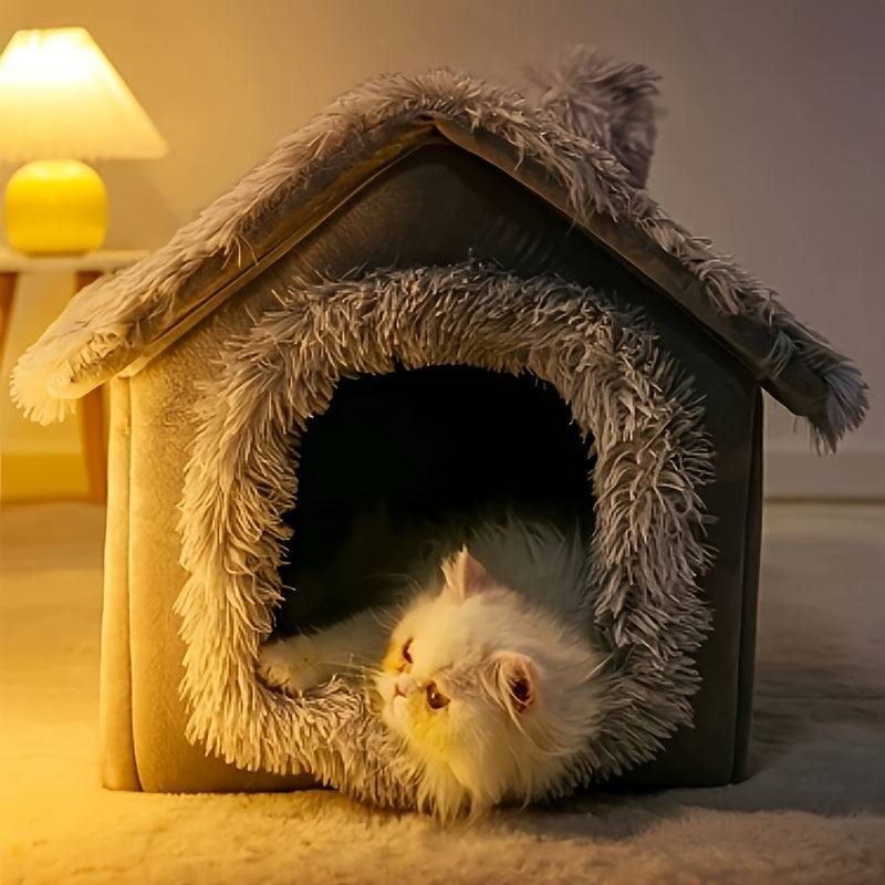 1pc Cozy Pet House Bed