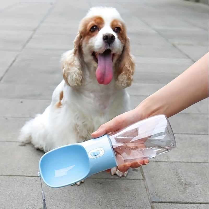 [Leakproof] Portable Dog Water Bottle | Leakproof | Pet Drinking Bottle with Bowl | Travel and Outdoor Activities