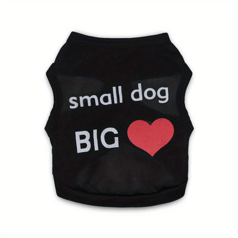 1pc Cute U.S.A Flag Graphic Pet Sleeveless Tee For Dog Summer Clothes