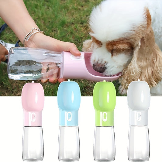 [Leakproof] Portable Dog Water Bottle | Leakproof | Pet Drinking Bottle with Bowl | Travel and Outdoor Activities