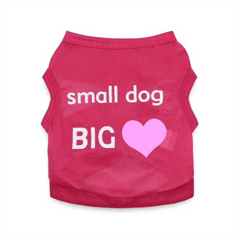1pc Cute U.S.A Flag Graphic Pet Sleeveless Tee For Dog Summer Clothes