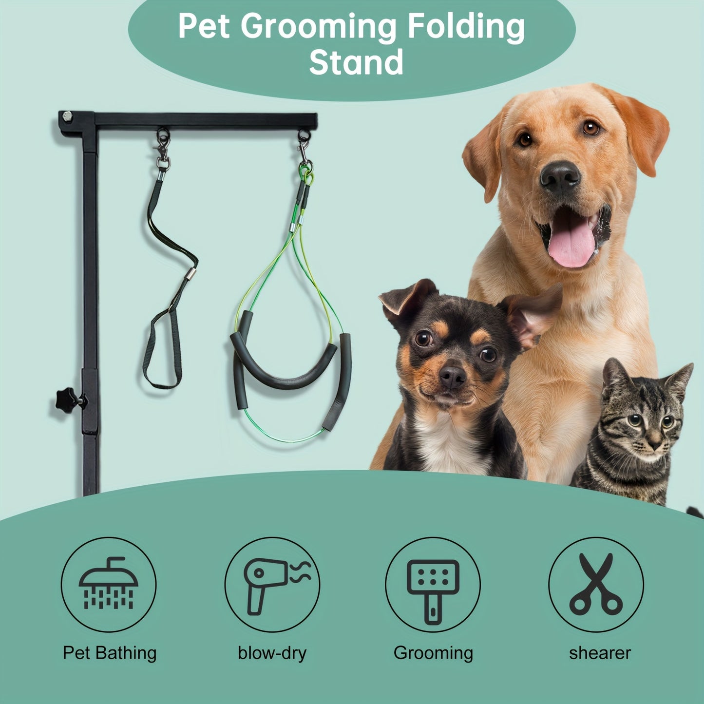 35" Adjustable Pet Grooming Arm