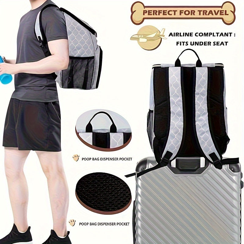 BAGLHER Dog Travel Bag Backpack