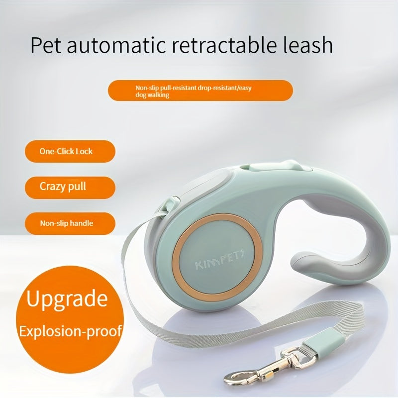 16-Foot Long Automatic Retractable Pet Walking Leash