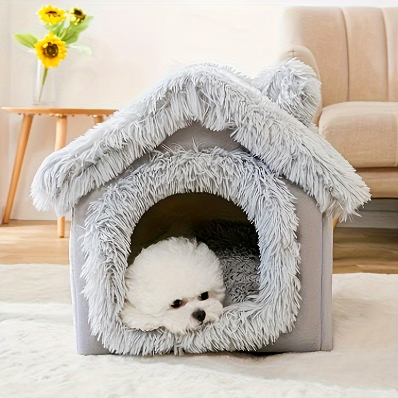 1pc Cozy Pet House Bed