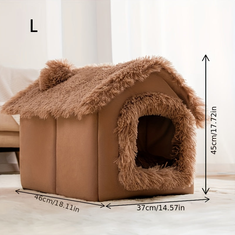 1pc Cozy Pet House Bed