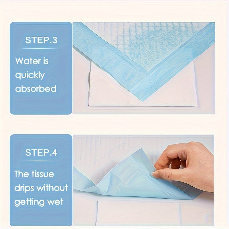 100pcs 12.99inch*17.72inch Disposable Absorbent Dog Training Pads