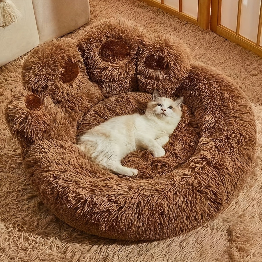 Adorable Bear Paw Dog Bed
