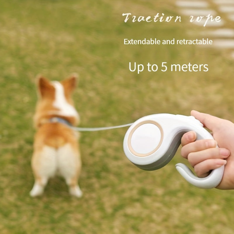 16-Foot Long Automatic Retractable Pet Walking Leash