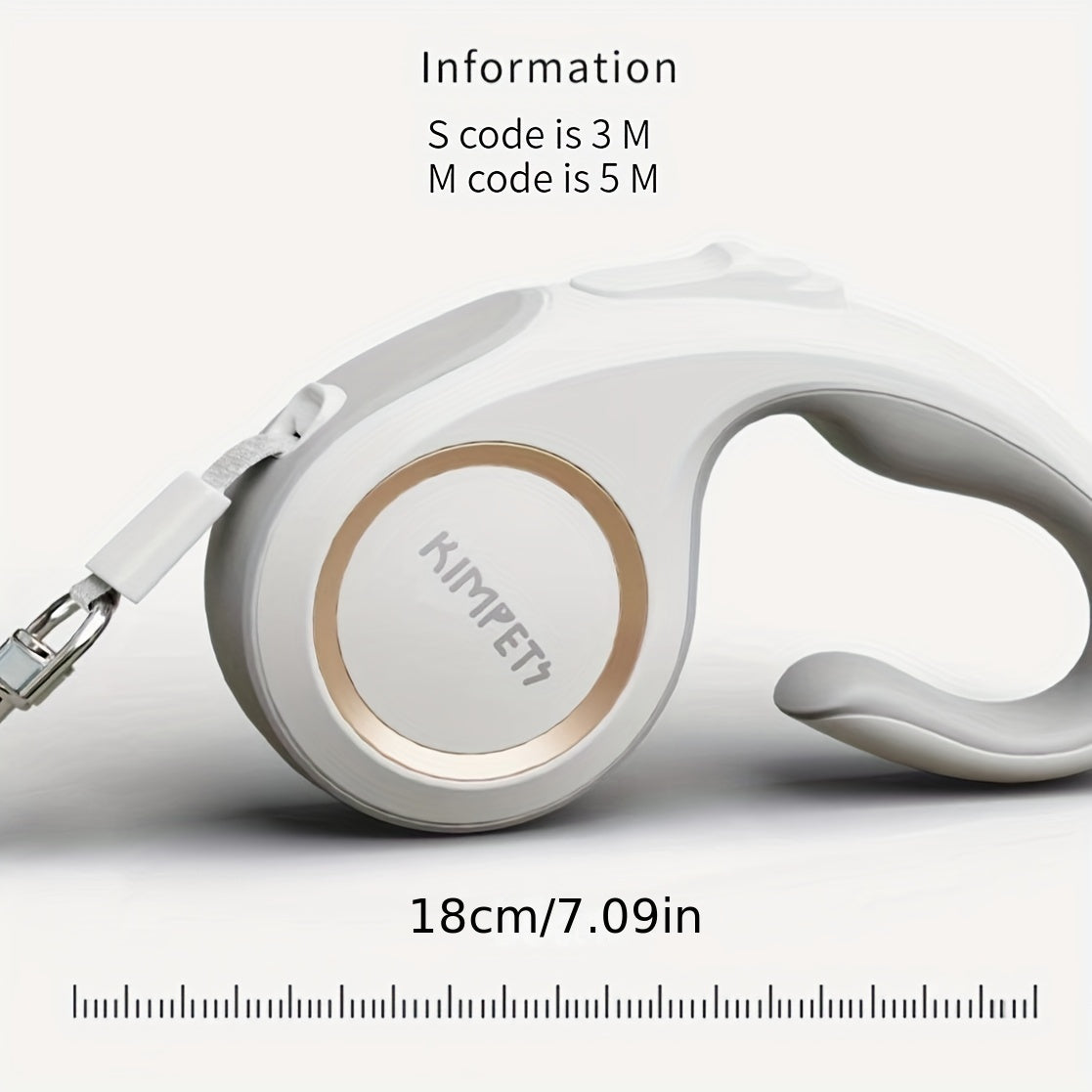 16-Foot Long Automatic Retractable Pet Walking Leash