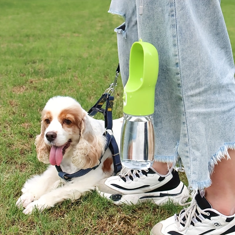 [Leakproof] Portable Dog Water Bottle | Leakproof | Pet Drinking Bottle with Bowl | Travel and Outdoor Activities