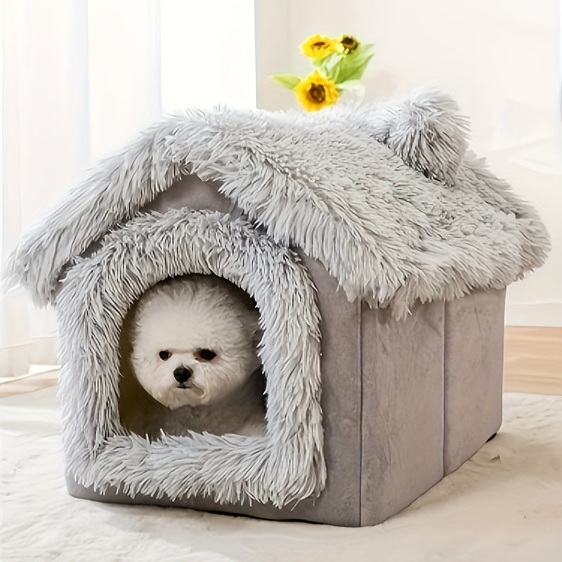 1pc Cozy Pet House Bed